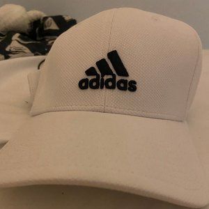 White Adidas Baseball Cap